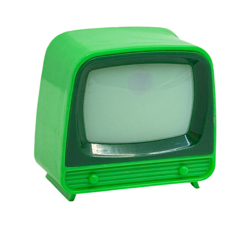 1980's Glory Plâstik Oyuncak Televizyon Sinema AOB5451 - 1