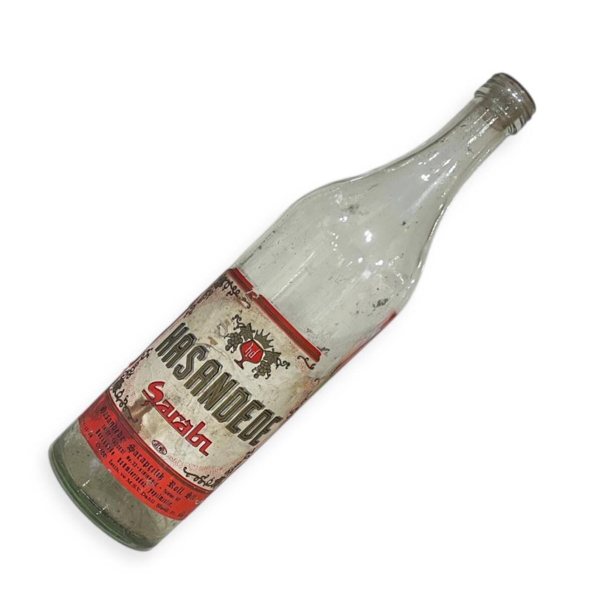 1980s Hasandede Şarabı 70cl Kırıkkale 500krş #AOB5135 - 1