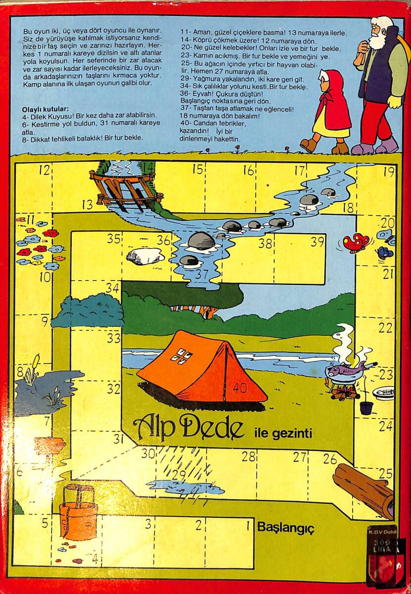 1980's Heidi Oyun - Eğlence - Bilmece - Bulmaca - Hikaye Kitabı 3 NDR102489 - 3