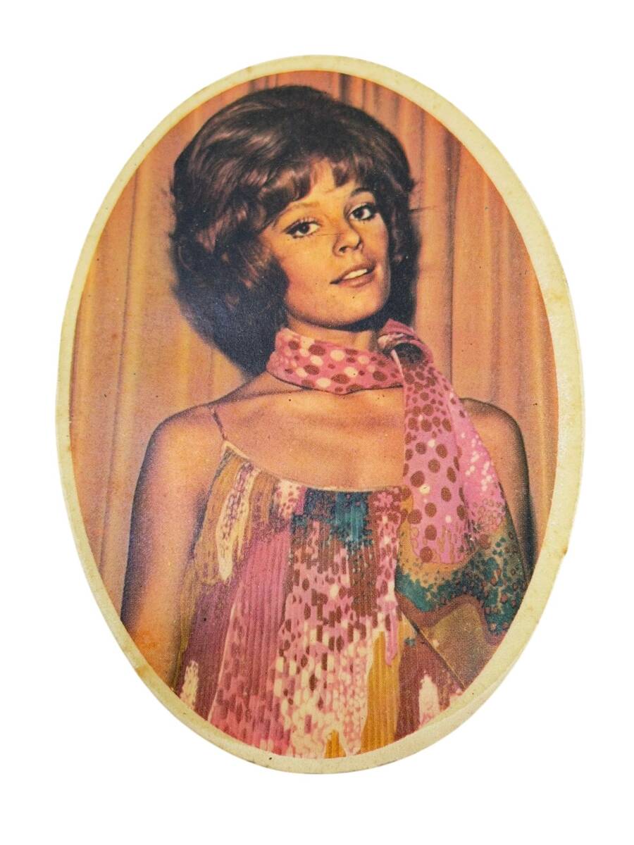 1980's Hülya Koçyiğit Sticker Çıkartma AKS2087 - 1