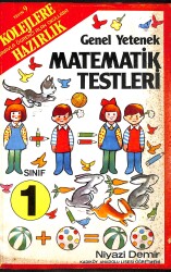 1980's İlkokul 1.Sınıf Genel Yetenek Matematik Testleri NDR102084 - Gökçekoleksiyon