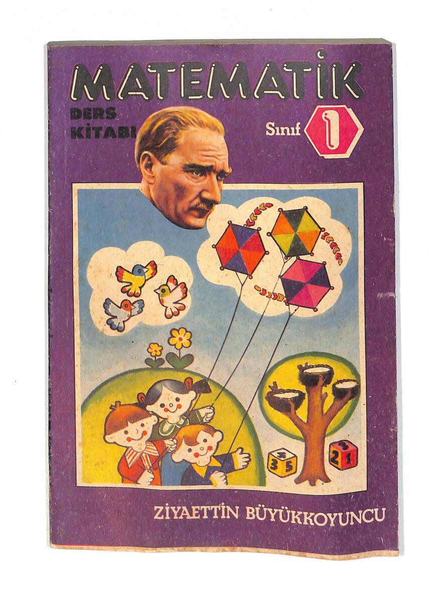 1980's İlkokul 1.Sınıf Matematik Ders Kitabı NDR99814 - 4