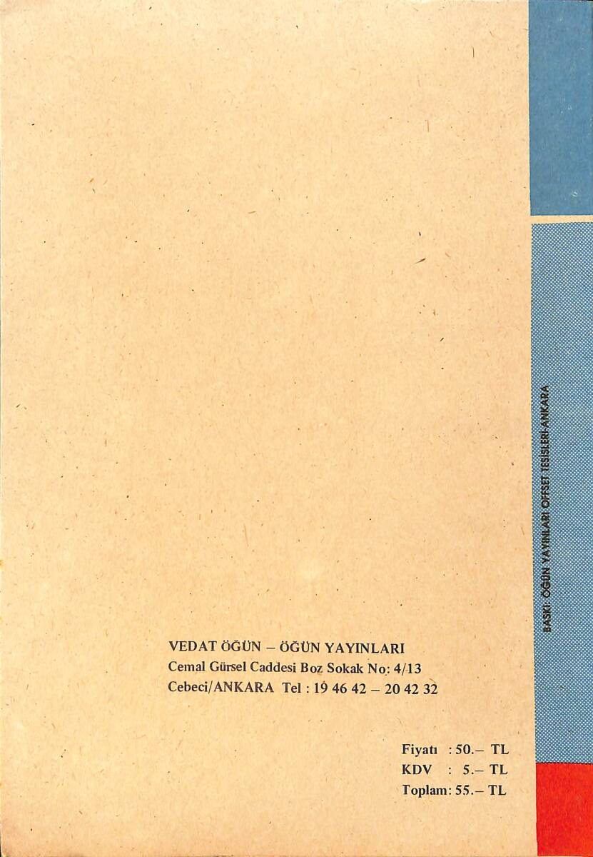 1980's İlkokul 1.Sınıf Türkçe Ders Kitabı NDR101197 - 3