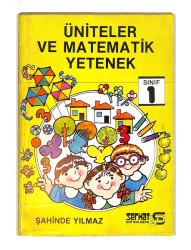 1980's İlkokul 1.Sınıf Üniteler Ve Matematik Yetenek Kitabı NDR99839 - 1