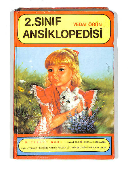 1980's İlkokul 2.Sınıf Ansiklopedisi NDR99658 - 1