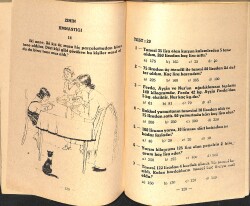 1980's İlkokul 2.Sınıf Çözümlü Matematik Yetenek Testleri NDR99911 - 2