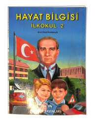 1980's İlkokul 2.Sınıf Hayat Bilgisi Ders Kitabı NDR99642 - 4