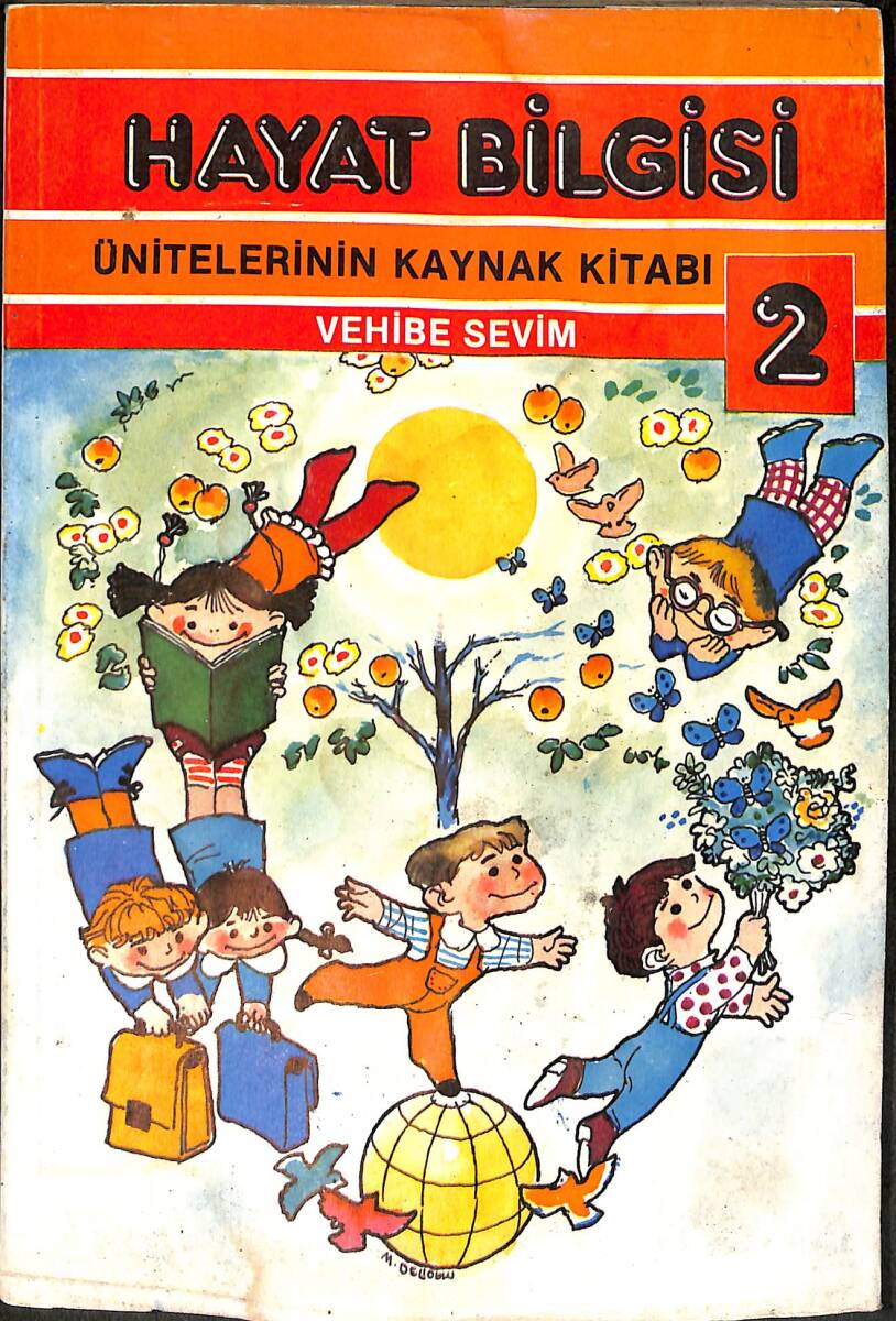 1980's İlkokul 2.Sınıf Hayat Bilgisi Ders Kitabı NDR99979 - 4