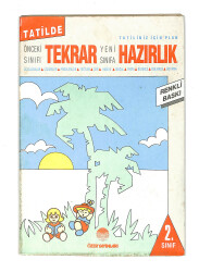 1980's İlkokul 2.Sınıf Önceki Sınıfı Tekrar Yeni Sınıfa Hazırlık Kitabı NDR99636 - 1