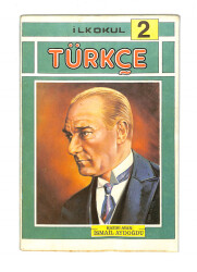 1980's İlkokul 2.Sınıf Türkçe Ders Kitabı NDR99855 - 1