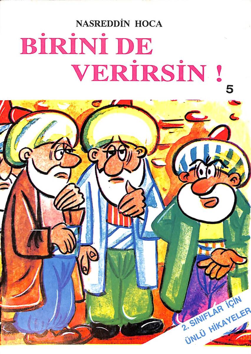 1980's İlkokul 2.Sınıflar Seçme Çocuk Hikâyeleri 5 - Birini de Verirsin ! NDR101115 - 1