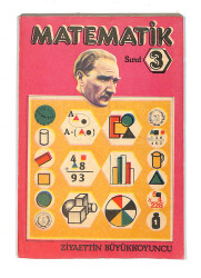1980's İlkokul 3.Sınıf Matematik Ders Kitabı NDR99879 - 4