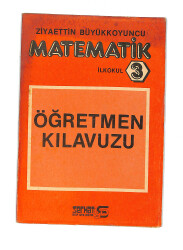 1980's İlkokul 3.Sınıf Matematik Öğretmen Kılavuzu NDR99666 - 1