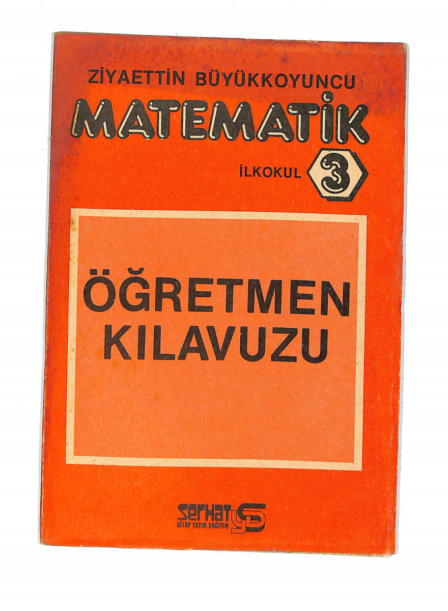 1980's İlkokul 3.Sınıf Matematik Öğretmen Kılavuzu NDR99666 - 1
