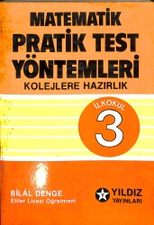 1980's İlkokul 3.Sınıf Matematik Pratik Test Yöntemleri Kolejlere Hazırlık NDR99914 - 4