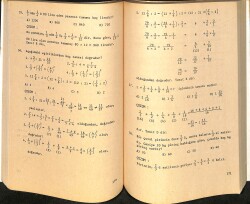 1980's İlkokul 3.Sınıf Temel Matematik Çözümlü Yanıtlı 1700 Soru NDR99887 - 2