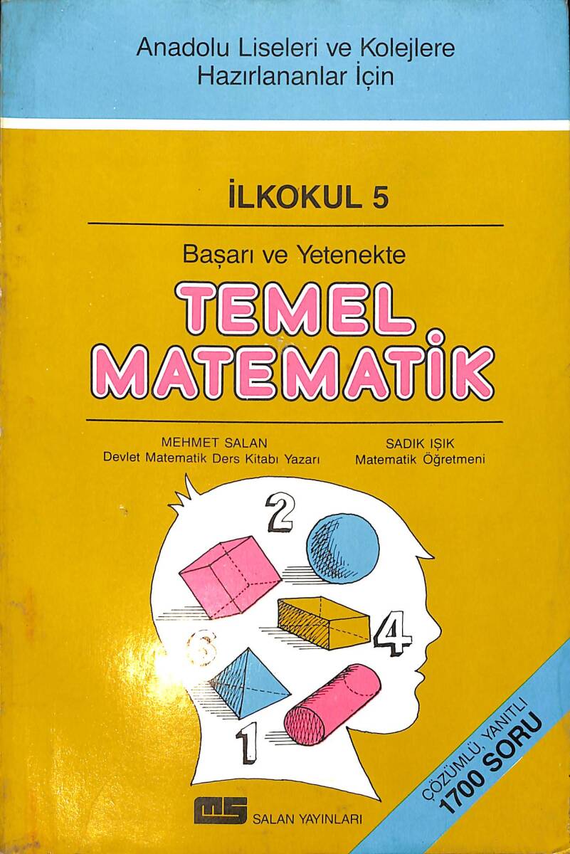 1980's İlkokul 3.Sınıf Temel Matematik Çözümlü Yanıtlı 1700 Soru NDR99887 - 4