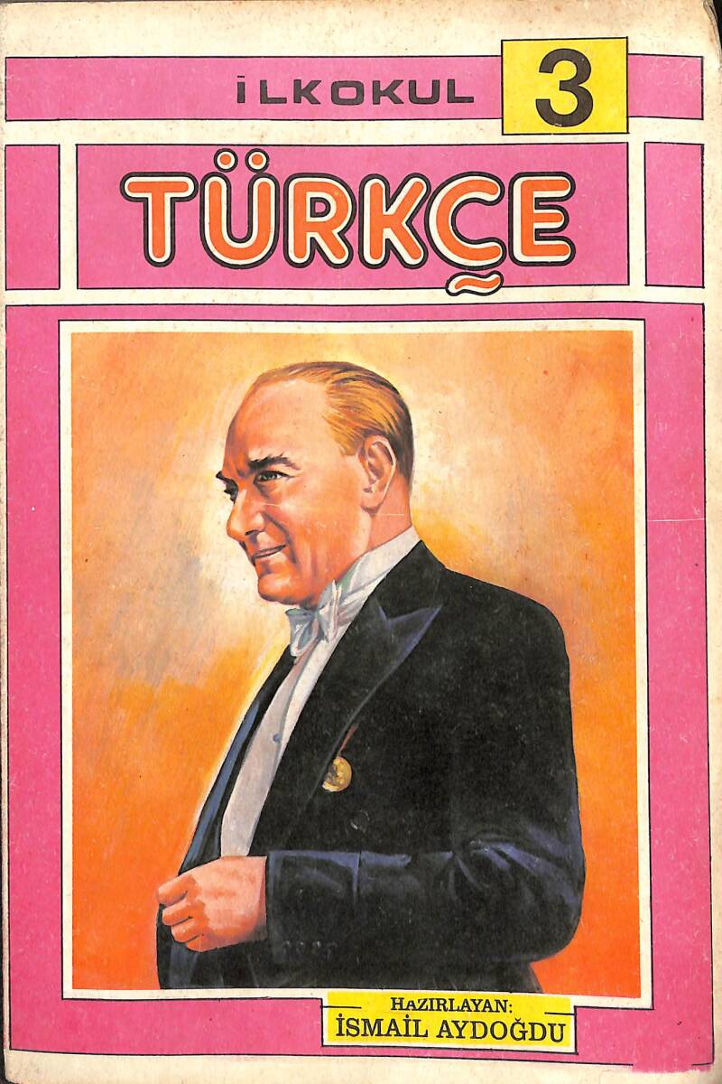 1980's İlkokul 3.Sınıf Türkçe Ders Kitabı NDR102072 - 1
