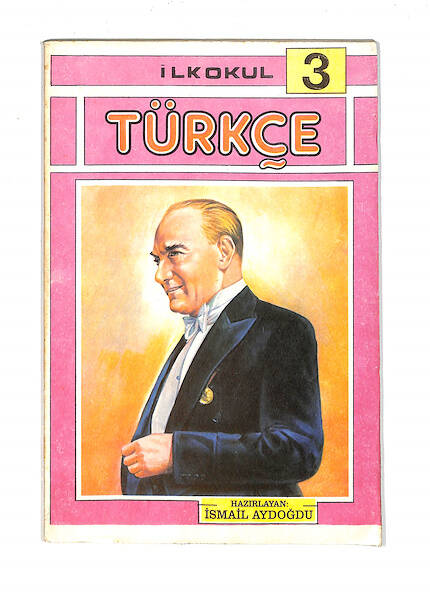 1980's İlkokul 3.Sınıf Türkçe Ders Kitabı NDR99843 - 1