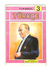 1980's İlkokul 3.Sınıf Türkçe Ders Kitabı NDR99843 - 4