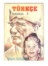 1980's İlkokul 3.Sınıf Türkçe Ders Kitabı NDR99857 - 1
