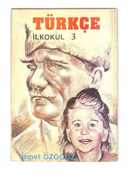 1980's İlkokul 3.Sınıf Türkçe Ders Kitabı NDR99857 - 4