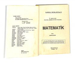 1980's İlkokul 3.Sınıflar İçin Anlatımlı-Çözümlü Ve Test Uygulamalı Matematik Kitabı NDR99667 - 2