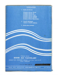 1980's İlkokul 4-5.Sınıf Temel Dilbilgisi Ders Kitabı NDR99685 - 3