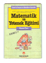 1980's İlkokul 4.Sınıf Konu Açıklamalı,Örnek Çözümlü Test Ve Problem İlaveli Matematik Ve Yetenek Eğitimi Kitabı NDR99712 - 1