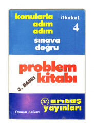 1980's İlkokul 4.Sınıf Konularla Adım Adım Sınava Doğru Problem Kitabı NDR99710 - 4
