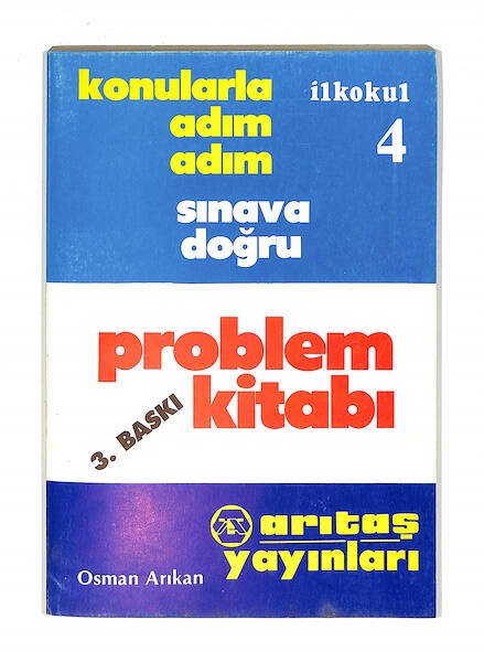 1980's İlkokul 4.Sınıf Konularla Adım Adım Sınava Doğru Problem Kitabı NDR99710 - 4