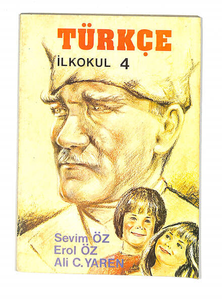 1980's İlkokul 4.Sınıf Türkçe Ders Kitabı NDR99816 - 1