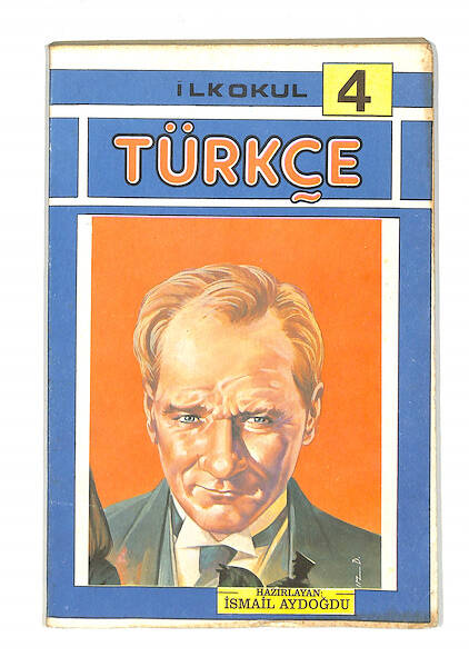 1980's İlkokul 4.Sınıf Türkçe Ders Kitabı NDR99837 - 1