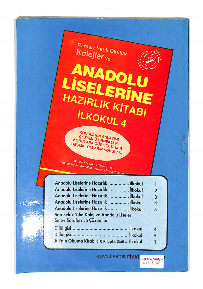 1990's İlkokul 4.Sınıf Çevre-Sağlık-Trafik-Okuma Ders Kitabı NDR99662 - 3