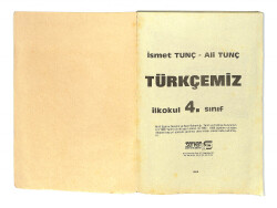 1980's İlkokul 4.Sınıf Türkçemiz Ders Kitabı NDR99661 - 2