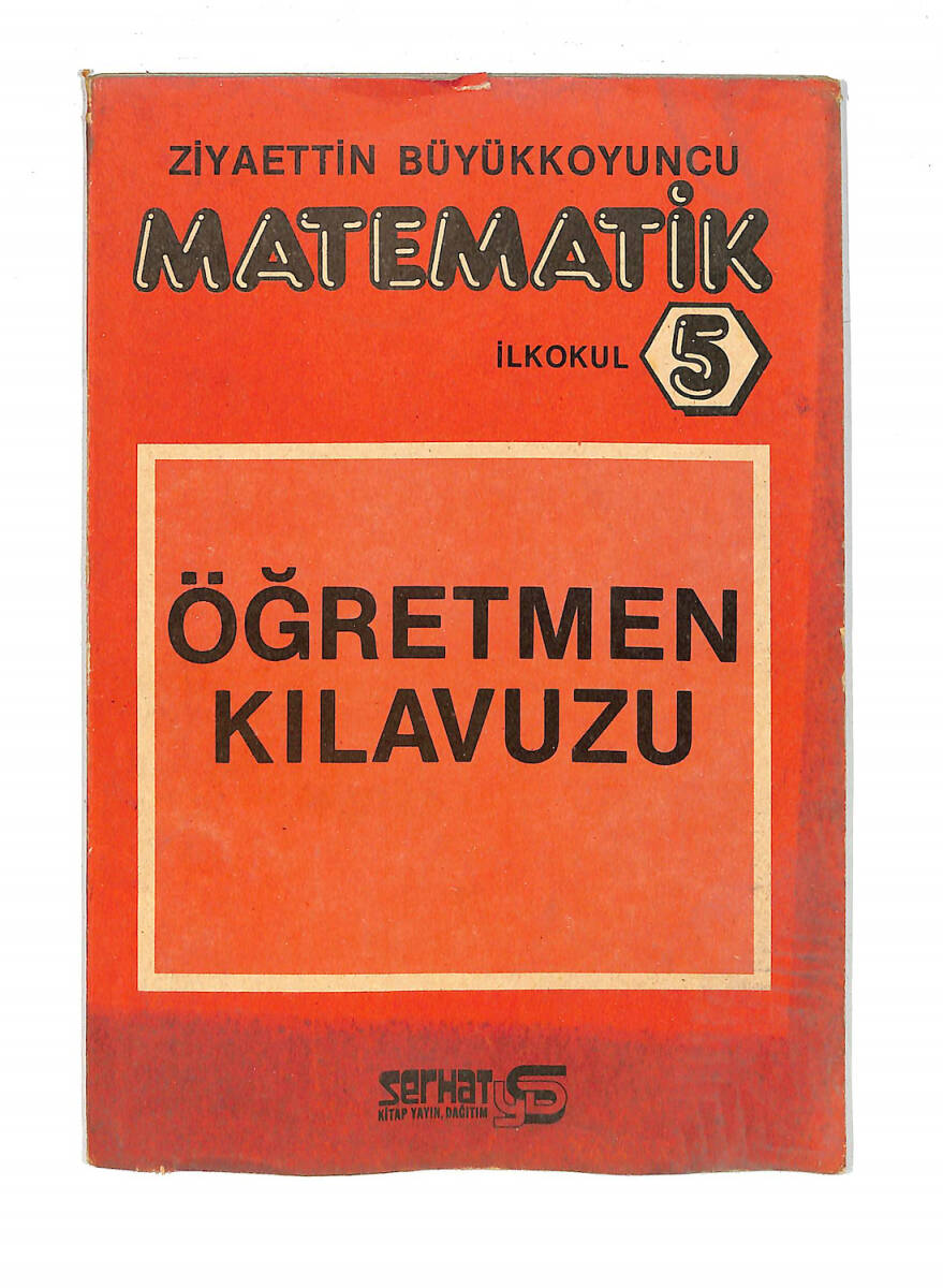 1980's İlkokul 5.Sınıf Matematik Ders Kitabı NDR99688 - 1