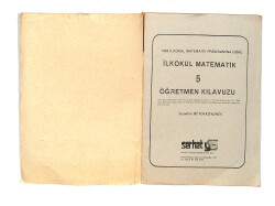 1980's İlkokul 5.Sınıf Matematik Ders Kitabı NDR99688 - 2