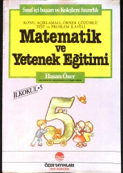 1980's İlkokul 5.Sınıf Matematik ve Yetenek Eğitimi Kitabı NDR99996 - 4