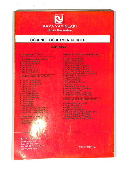 1980's İlkokul 5.Sınıf Seçenek Matematik Kitabı *Başarı Anahtarı* NDR99715 - 3