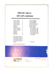 1980's İlkokul 5.Sınıf Testli-Uygulamalı Dilbilgisi Ders Kitabı NDR99716 - 3