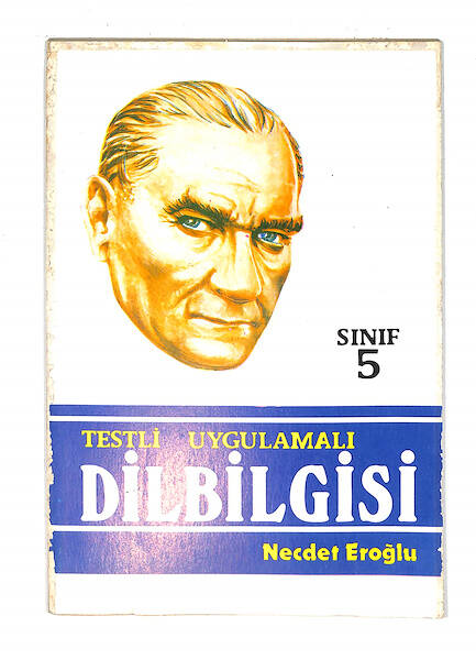 1980's İlkokul 5.Sınıf Testli-Uygulamalı Dilbilgisi Ders Kitabı NDR99716 - 4
