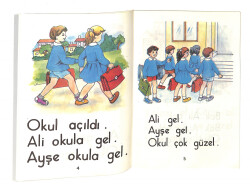1980's İlkokul İlkokuma En Güzel Alfabe Kitabı NDR99849 - 2