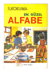 1980's İlkokul İlkokuma En Güzel Alfabe Kitabı NDR99849 - 3