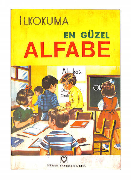1980's İlkokul İlkokuma En Güzel Alfabe Kitabı NDR99849 - 4