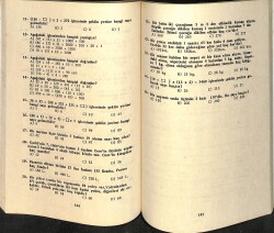 1980's İlkokul Matematik 3.Sınıf Beceri Testleri NDR99894 - 2