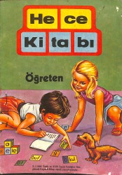 1980's İlkokul Öğreten Hece Kitabı NDR101096 - Gökçekoleksiyon