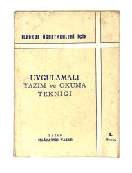 1980's İlkokul Öğretmenleri İçin Uygulamalı Yazım Ve Okuma Tekniği NDR99700 - 1