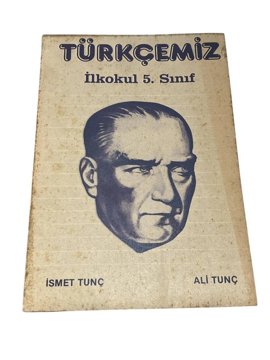 1980's İlkokul Türkçemiz 5.Sınıf Ders Kitabı NDR99872 - 1