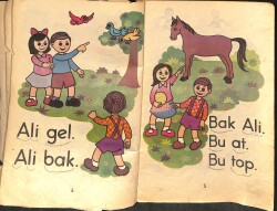 1980's İlkokuma Kitabı NDR102059 - 2