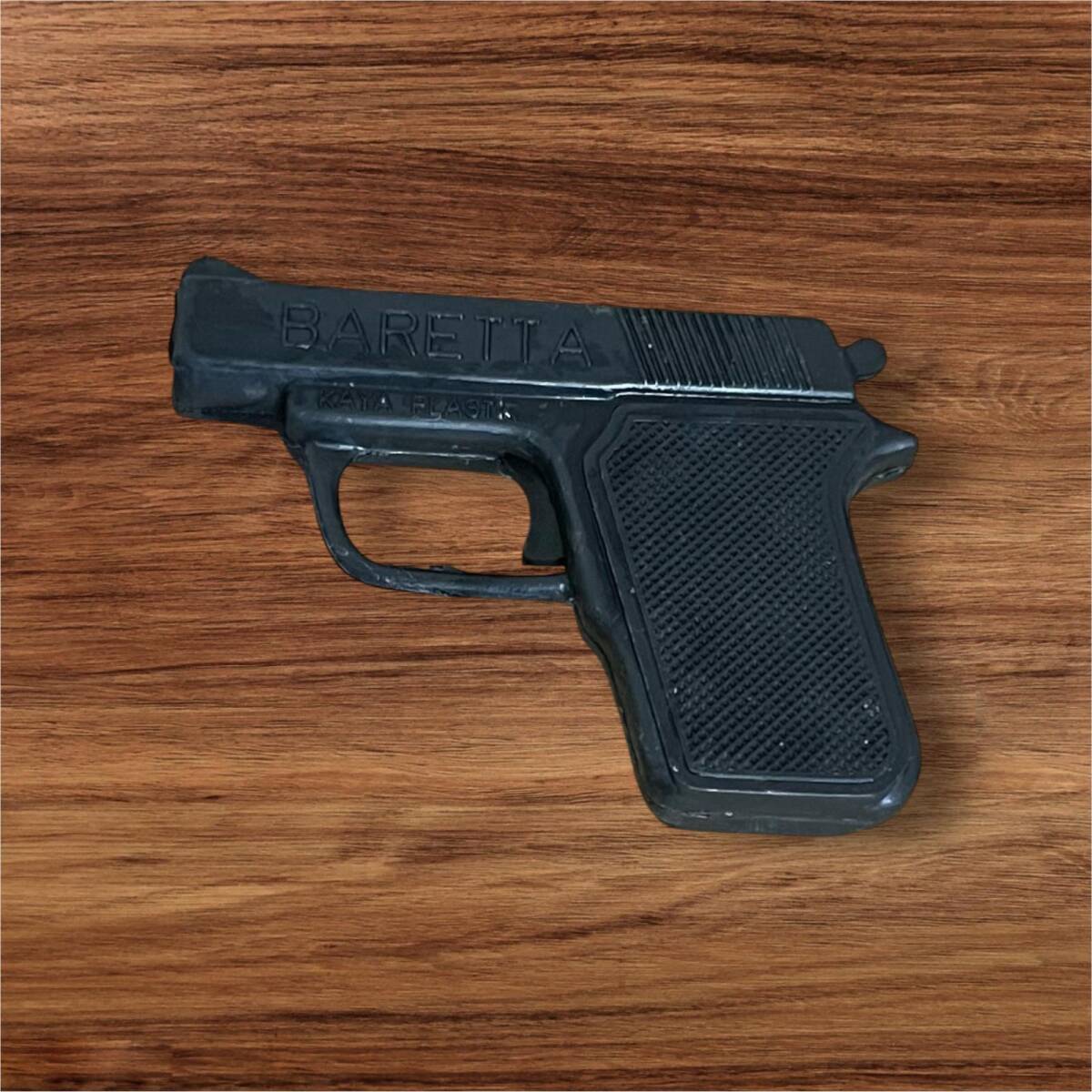 1980s Kaya Plastik Baertta Tabanca (Sıfır Ürün) AOB5440 - 3